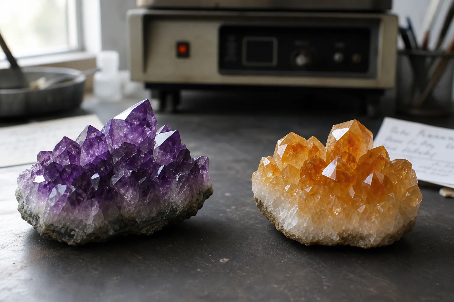The 400掳C Threshold: When Amethyst Permanently Morphs Into Citrine