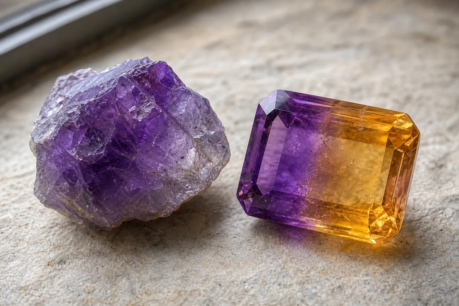 Ametrine vs. Amethyst: Understanding Color Zoning Origins