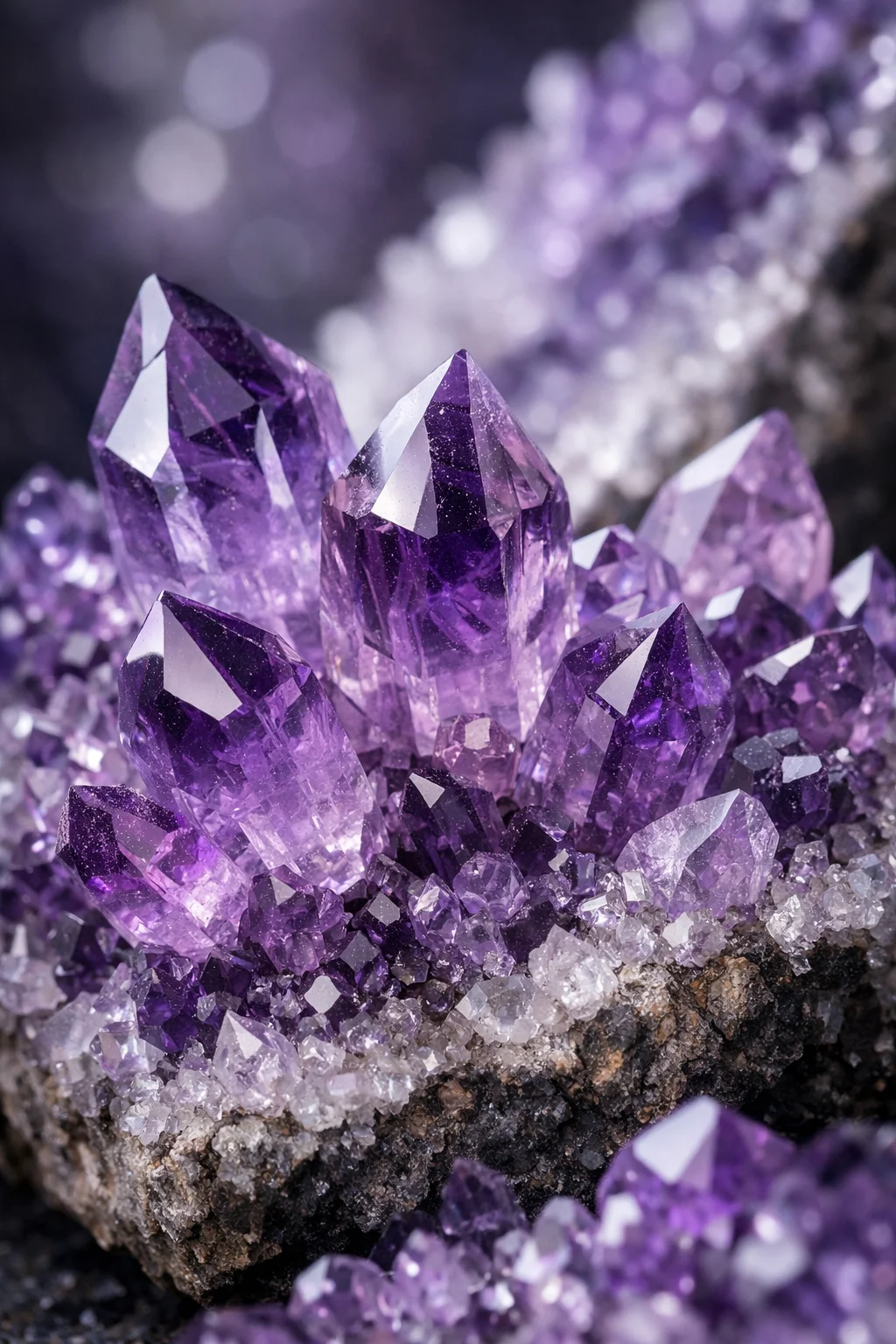 Basaltic Caves vs. Hydrothermal Veins: The Amethyst Genesis