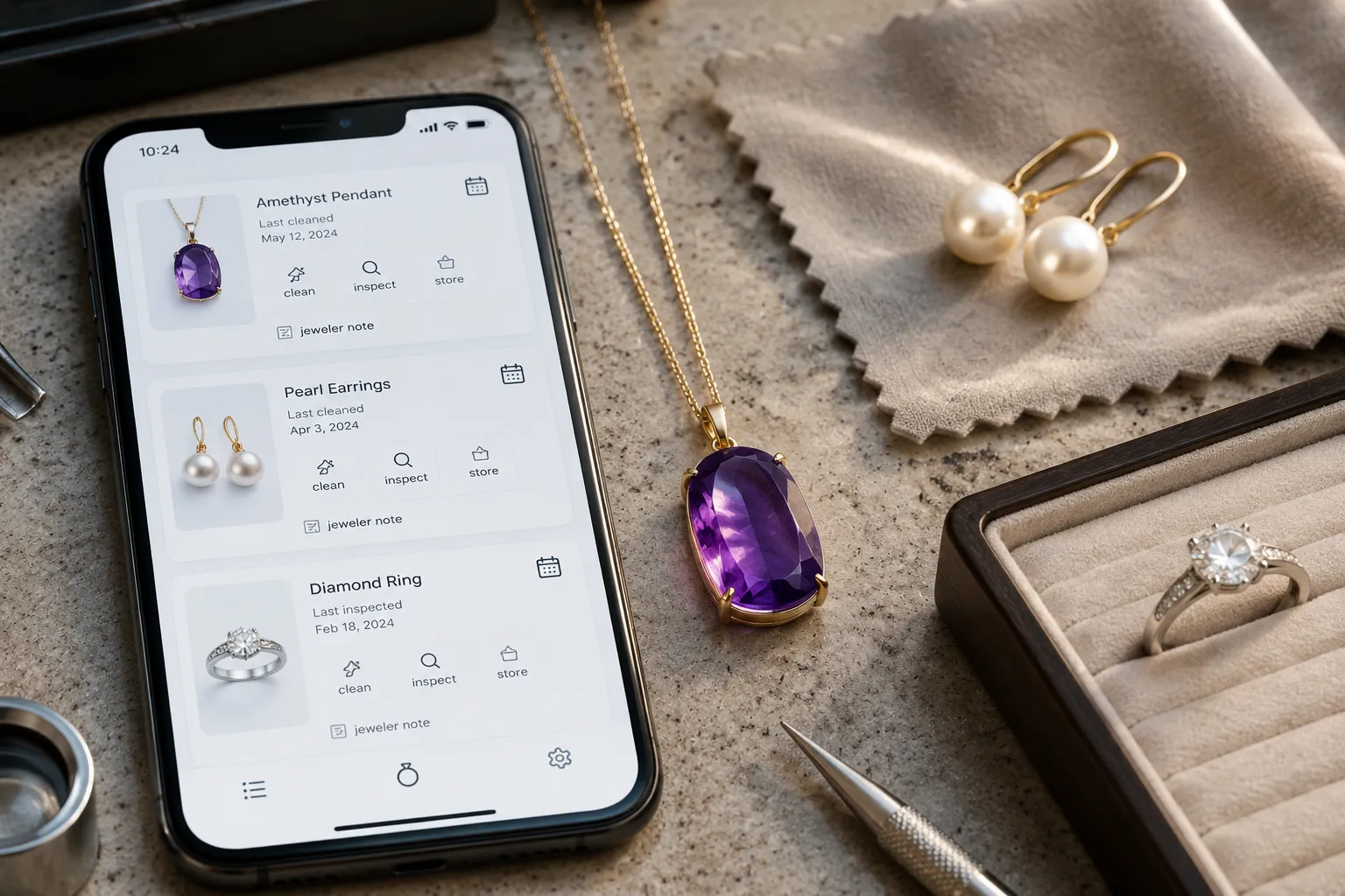 Digital Care Mapping: Automating Your Jewelry Maintenance and Cleaning Schedules