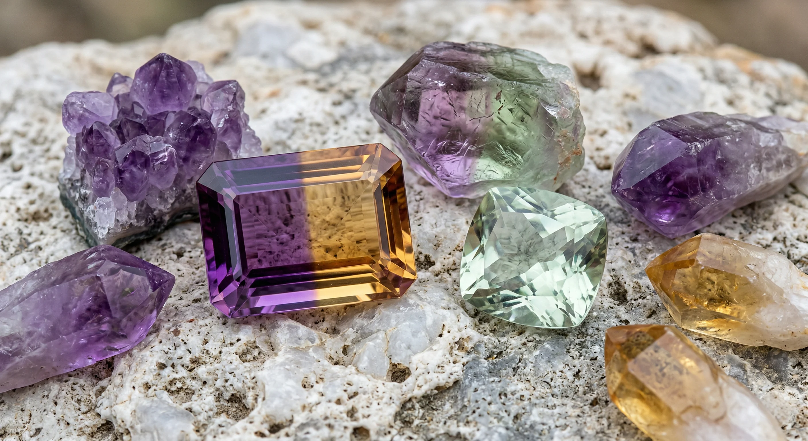 Green Amethyst (Prasiolite) & Ametrine: Collector's Guide 2026