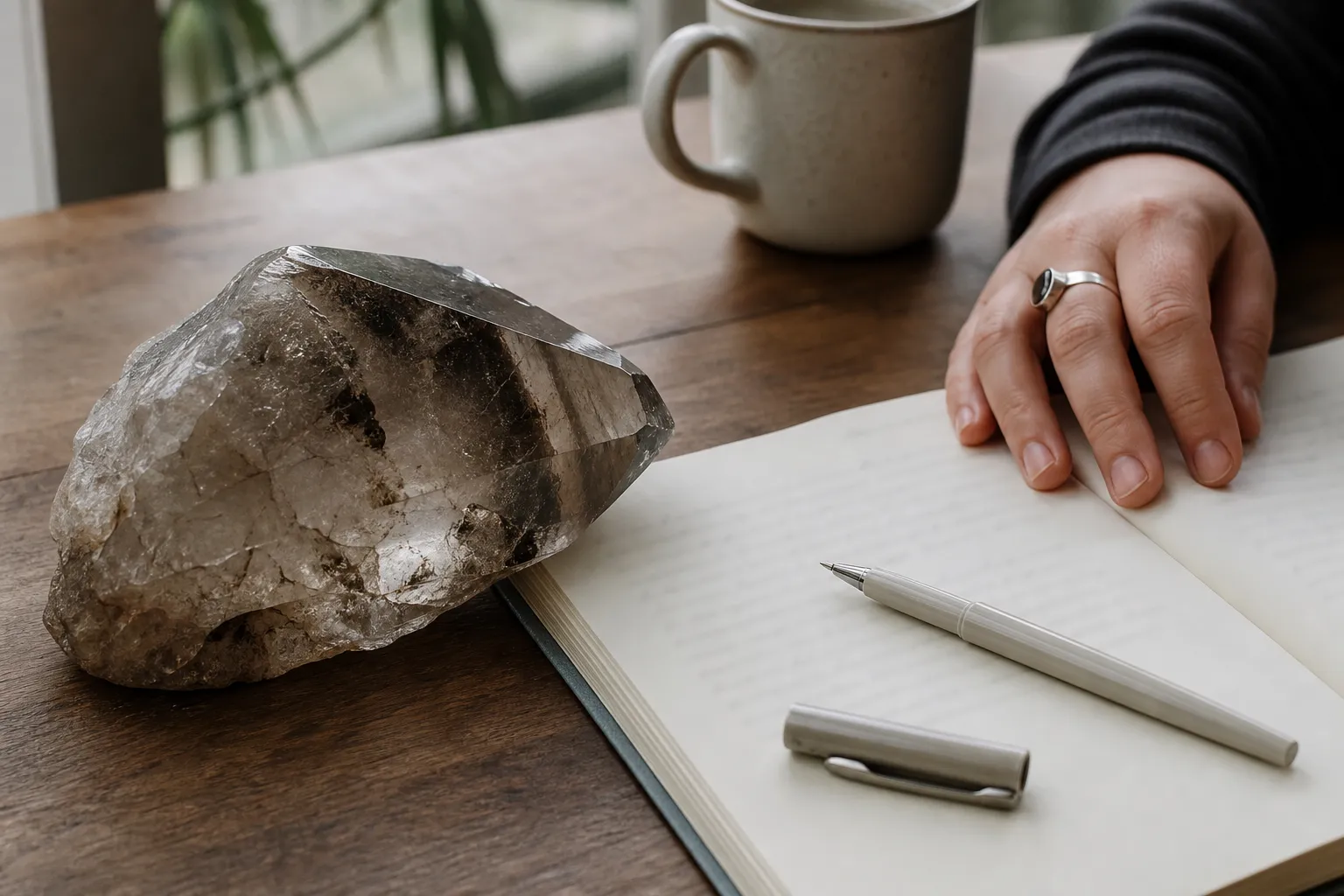 Stream-of-Consciousness: Using Heavy Quartz as a Somatic Writing Anchor