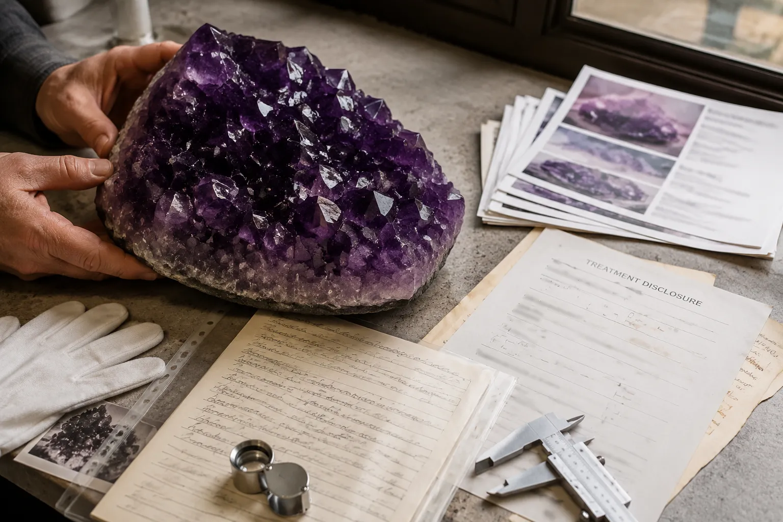 Investment Grade Amethyst in 2026: Size, Provenance, and the 'Unheated' Rule