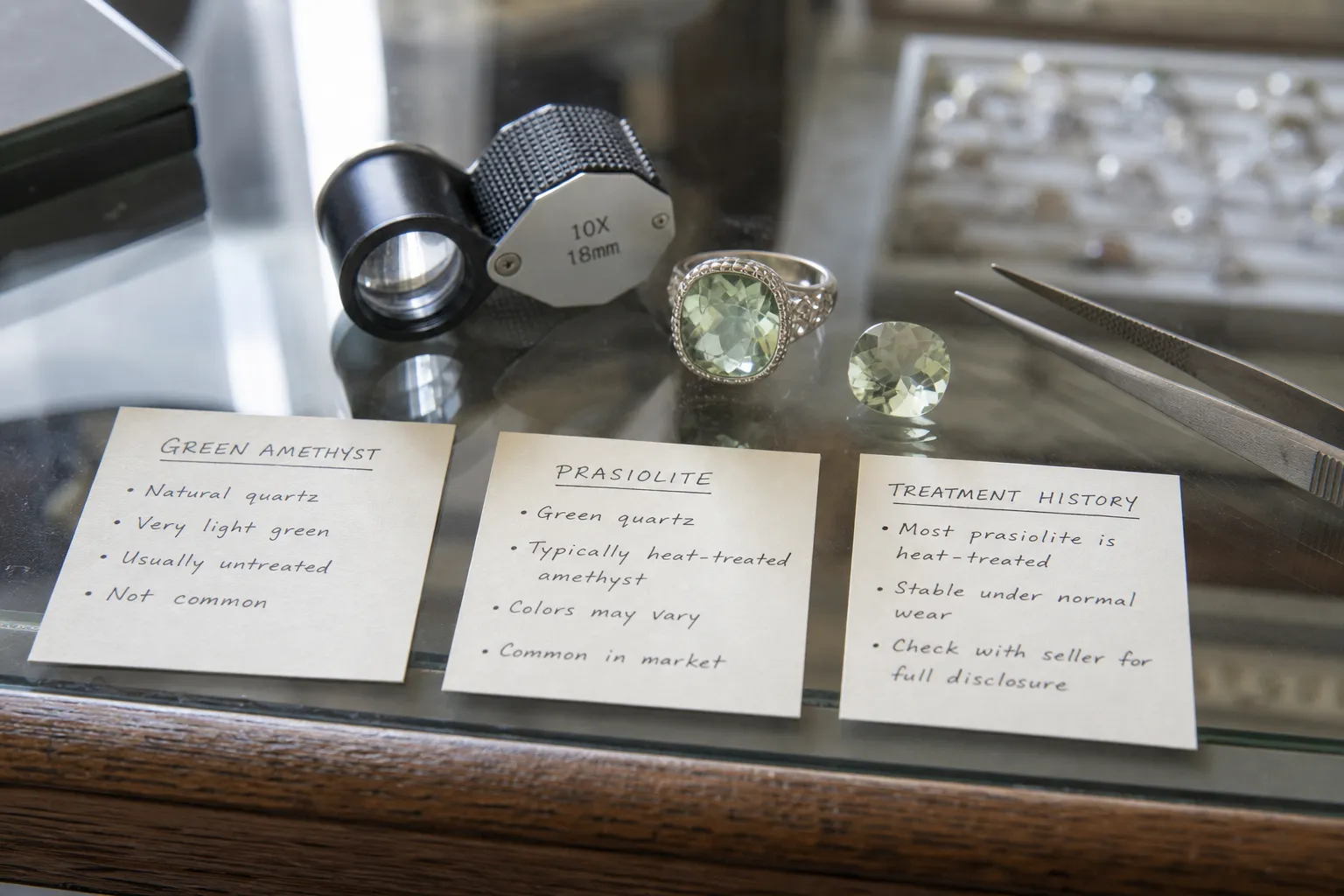 The Science of Prasiolite: Is Green Amethyst a Real Stone or a Lab Creation?