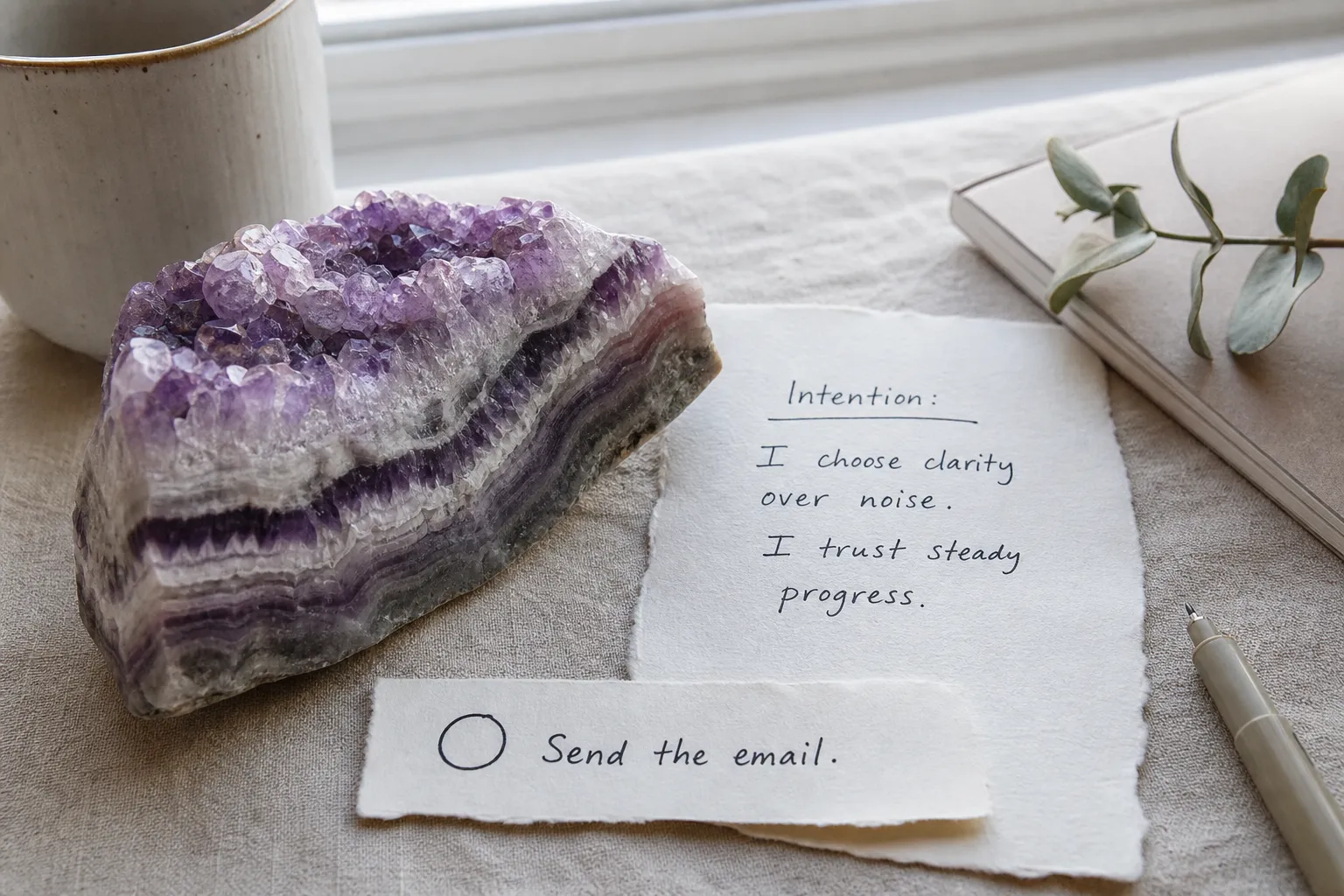 Intention-Setting Crystal Culture: Amethyst Symbolism and Display Guide