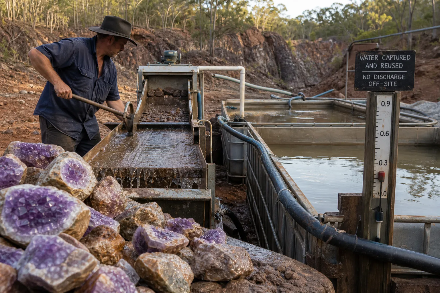 Closed-Loop Mining: The New Standard for Eco-Friendly Amethyst