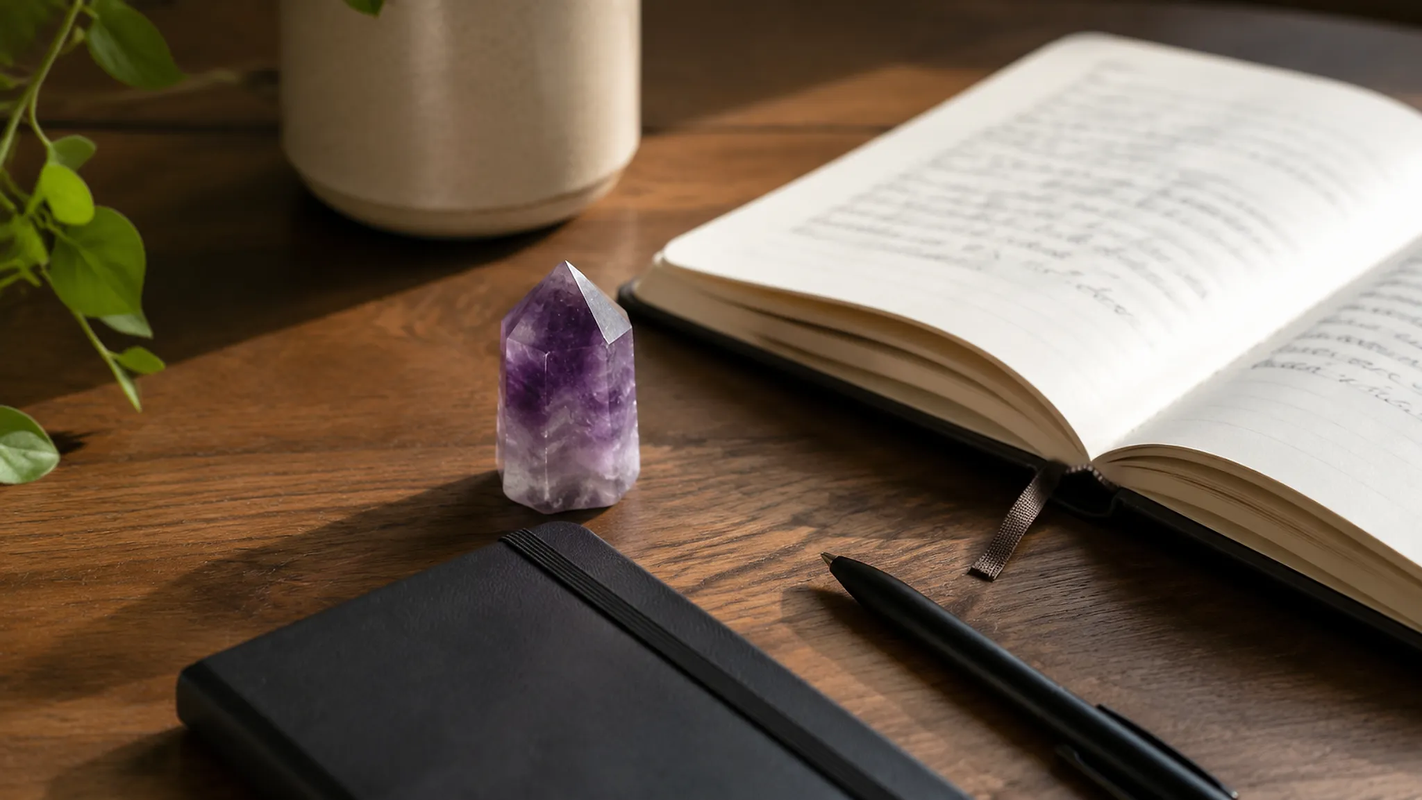 Amethyst as a Buffer Stone for the Saturn and Neptune Aries Transits